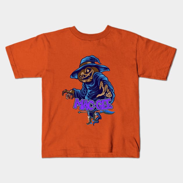 Macoween (Holiday Fun) Kids T-Shirt by Punk Rap 